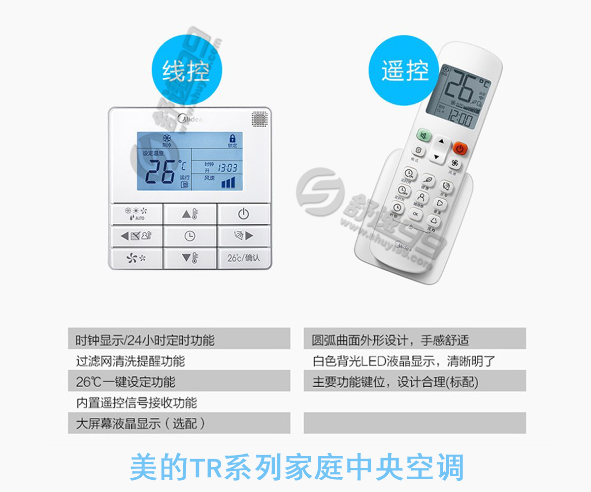 美的（Midea）一拖七變頻多聯(lián)風(fēng)管機(jī)空調(diào) 7匹